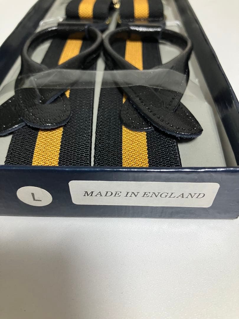  THURSTON サスペンダー Lサイズ 　ストライプ