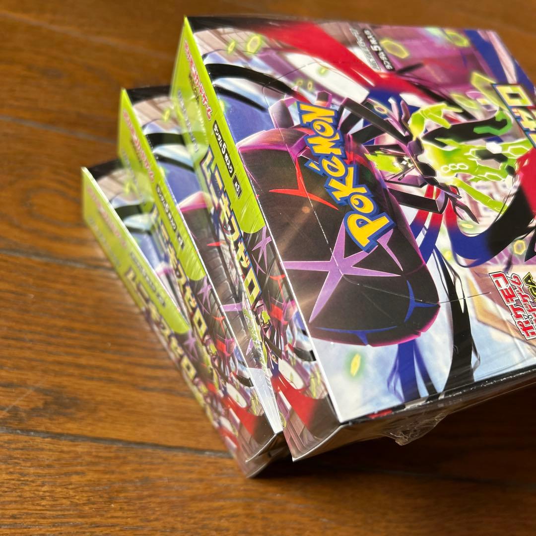 ポケモン　ムニキスゼロ3boxシュリンク付き　未開封