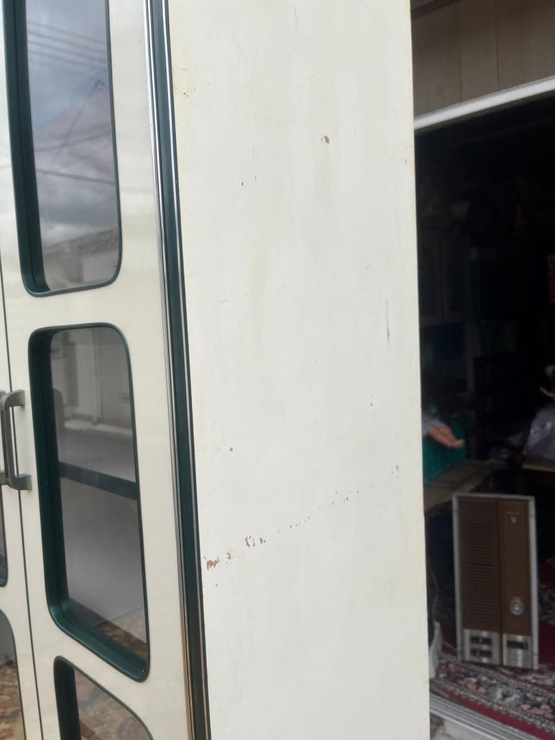 飾り棚 食器棚 水屋 昭和レトロ 当時物 レトロポップ インテリア 白