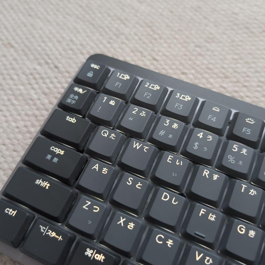 ロジクールのワイヤレスメカニカルキーボードMX Mechanical Mini