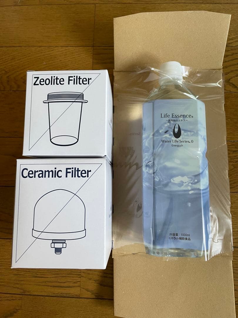 ゼオライトフィルター　セラミックフィルター　ライフエッセンス1000ml