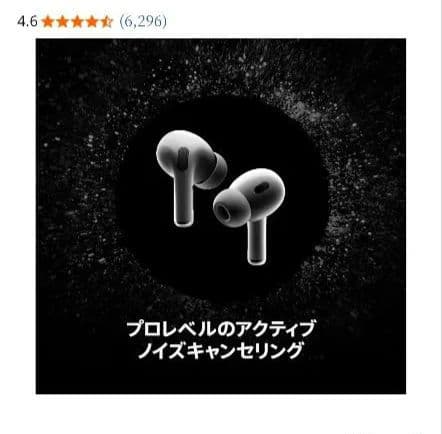 【美品】Apple AirPods Pro 2 (lightningタイプ)