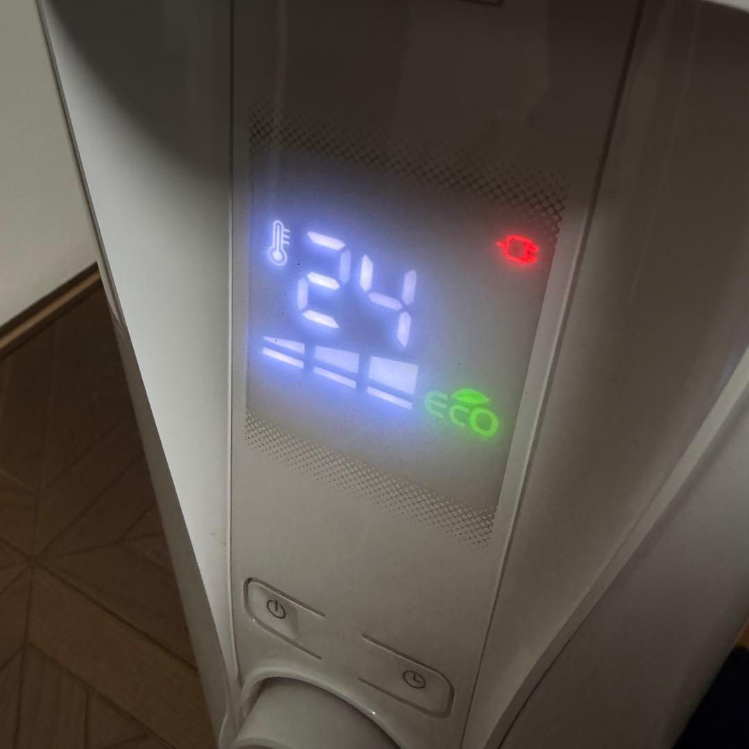 DeLonghi RHJ75V0915-GY オイルヒーター 動作確認済み