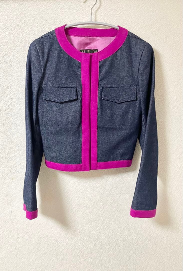 FENDI やまとなでしこ デニムジャケット ノーカラー 松嶋菜々子 美品
