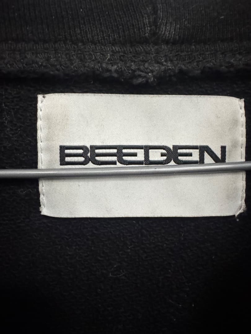 トップス BEEDEN LOGO PIGMENT BASIC PARKER BLACK