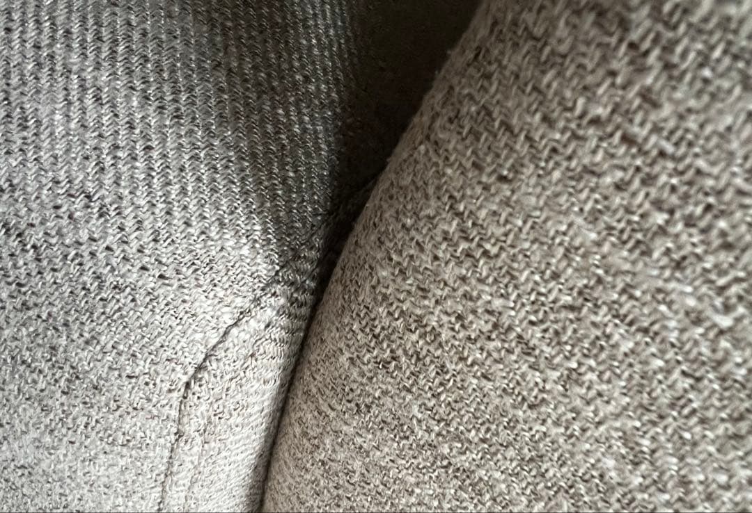 ニトリ 布張りソファ2人掛け 2.5人掛けモカ ベージュ グレージュ ブラウン系