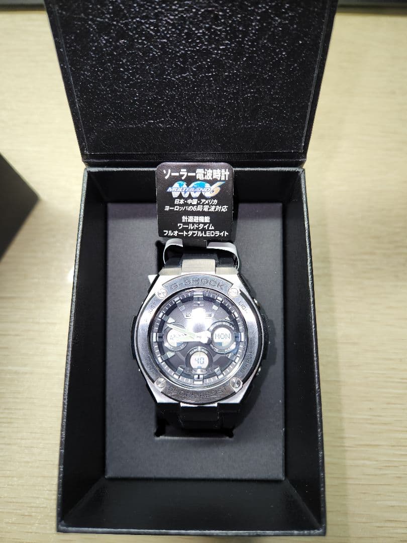 【売り切り早い者勝ち】G-STEELE GST-W310　メンズ　電波ソーラー