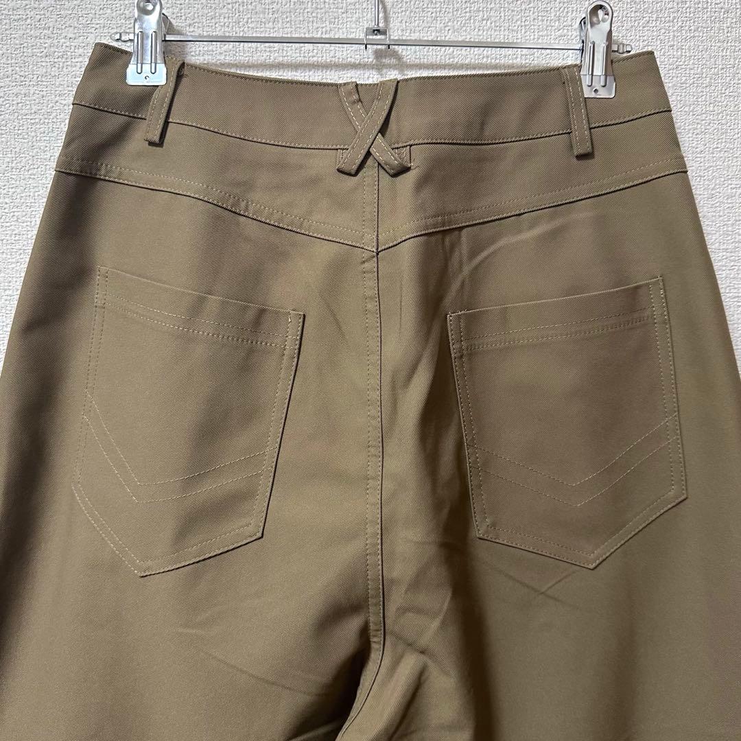 FASHIRU wide chino slacks ワイドパンツ スラックス