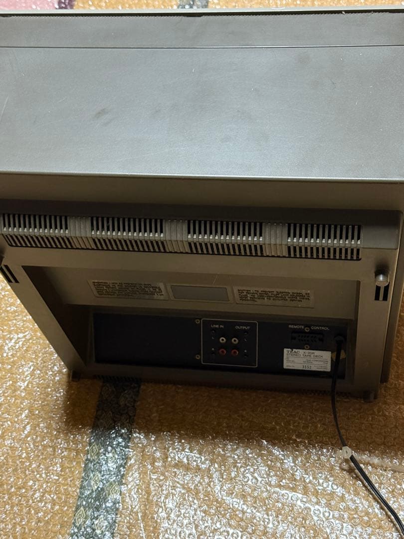 【ジャンク品】 TEAC X-20R dbx搭載オープンリールテープデッキ