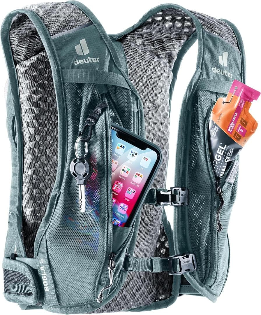 ドイター（0459）サイクルバッグ ログラ 5（グラファイト×シェール）5L