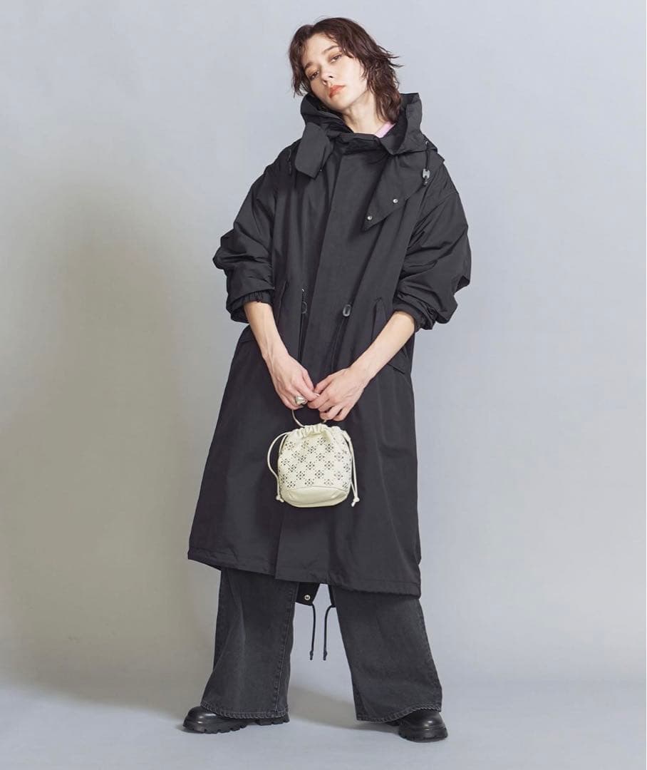 【新品】beauty&youth コットンポリエステル M-51 ライナーコート