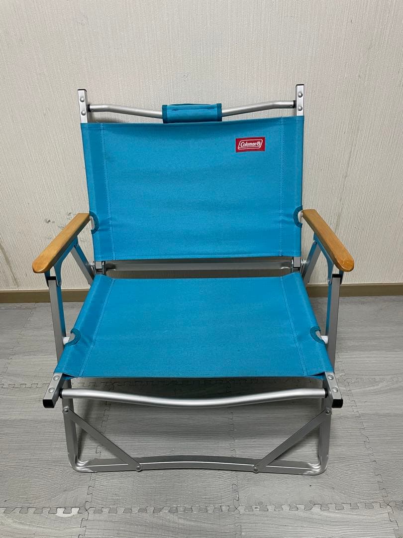 希少 Coleman ファイヤープレイス フォールディングチェア　折り畳み椅子