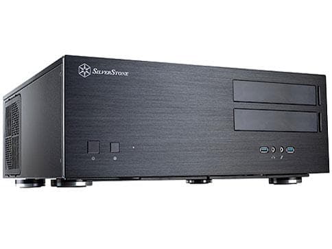 SilverStone SST-GD08B 中古 ブラック PCケース