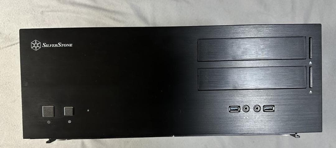 SilverStone SST-GD08B 中古 ブラック PCケース