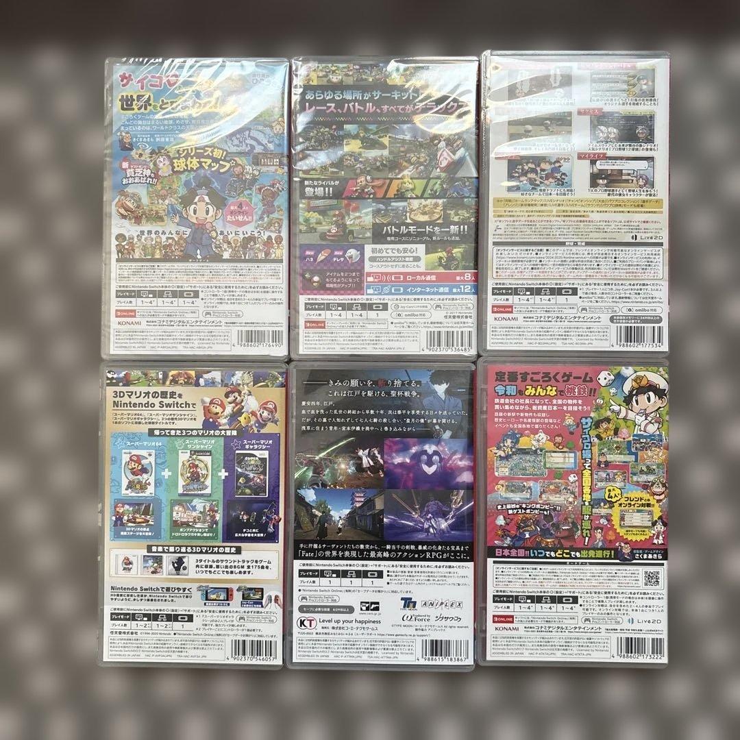 Nintendo Switchソフト６本セット