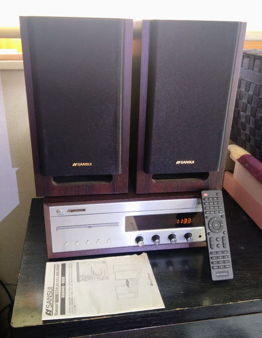 b*q様 SANSUI ミニコンポ SMC-500BT　ジャンク品