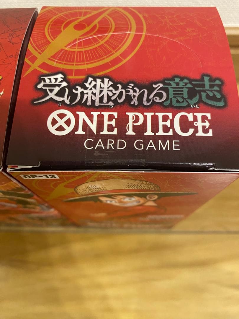 ワンピースカード　ヒロインズエディション　受け継がれる意思BOXテープカット2個