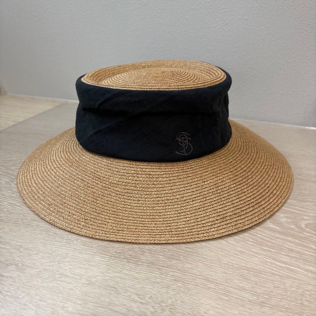 美品【THE9SHOP】SUMMER HAT 2022（ブラック）サマーハット