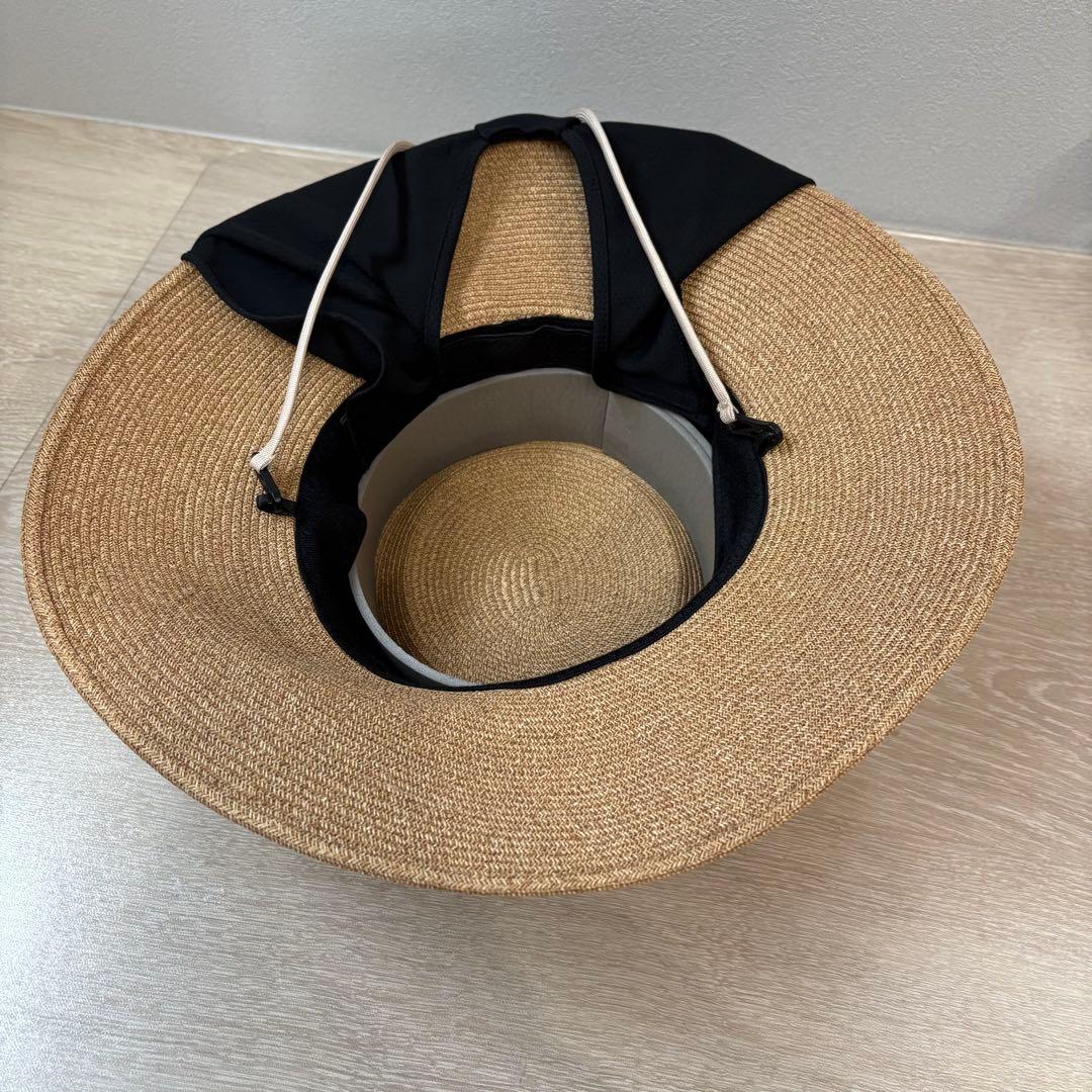 美品【THE9SHOP】SUMMER HAT 2022（ブラック）サマーハット