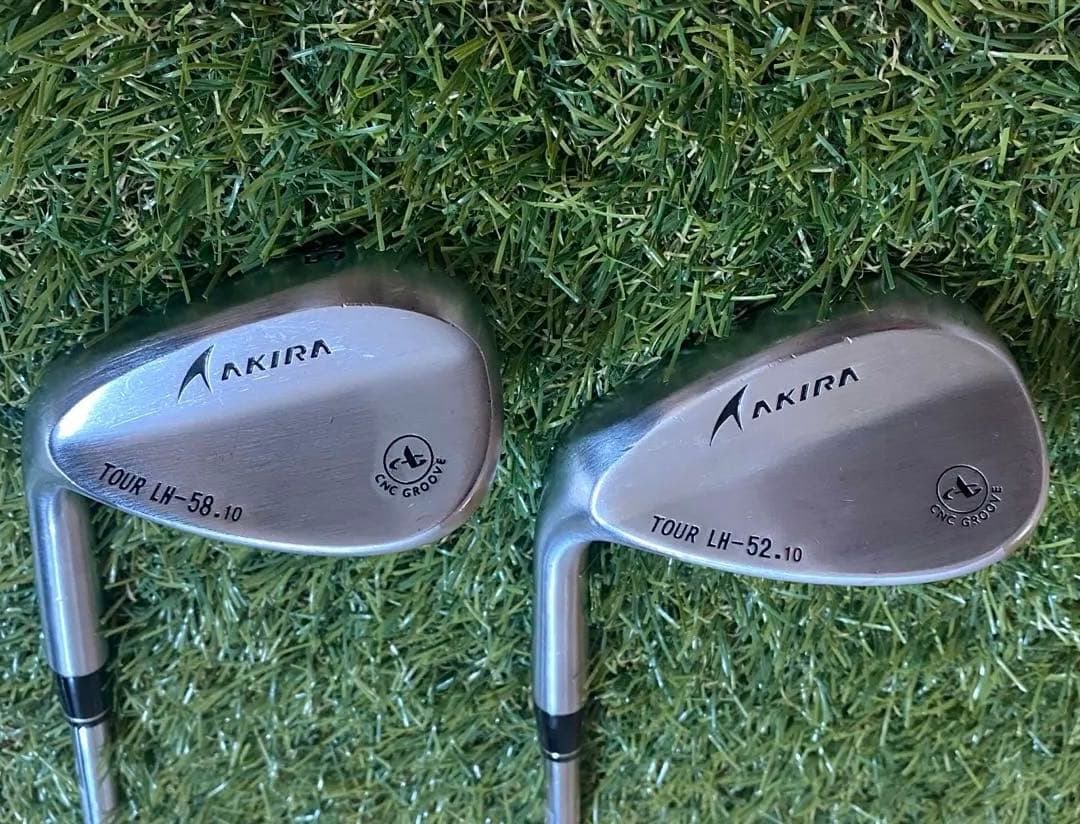 レフティ AKIRA ウェッジ 52度 58度 セット アキラプロダクツ