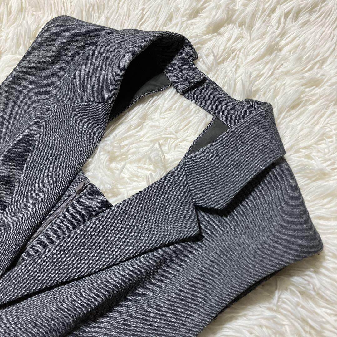 美品【SNIDEL】スナイデル　ジレディティールジャンスカ　九州限定カラー　S