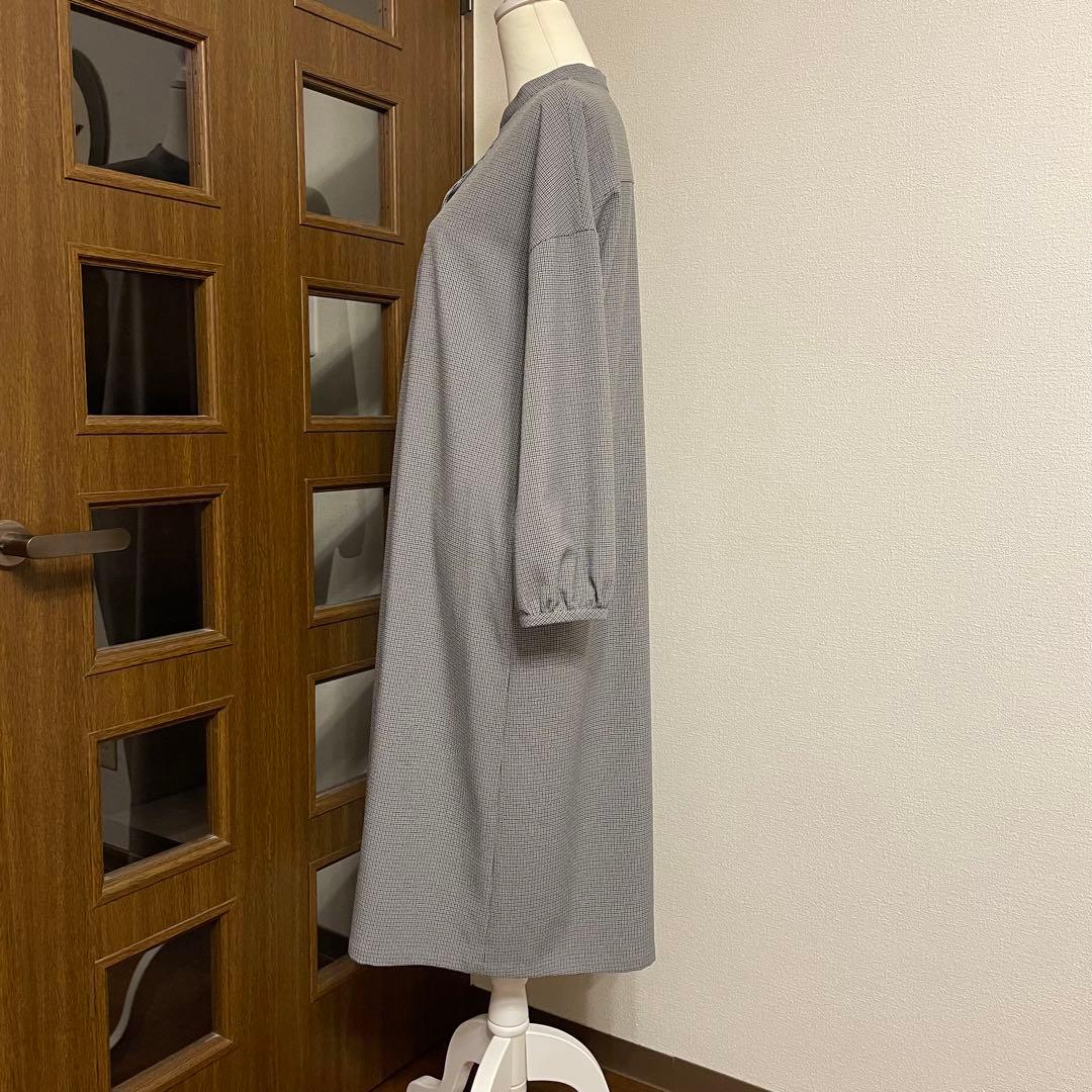 レリアン　タグ付新品未使用　ブールジュ　ワンピース　ライトグレー系