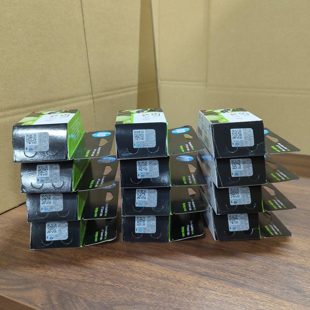 HP 67 XL純正 インクカートリッジ カラー 3YM58AA 12セット