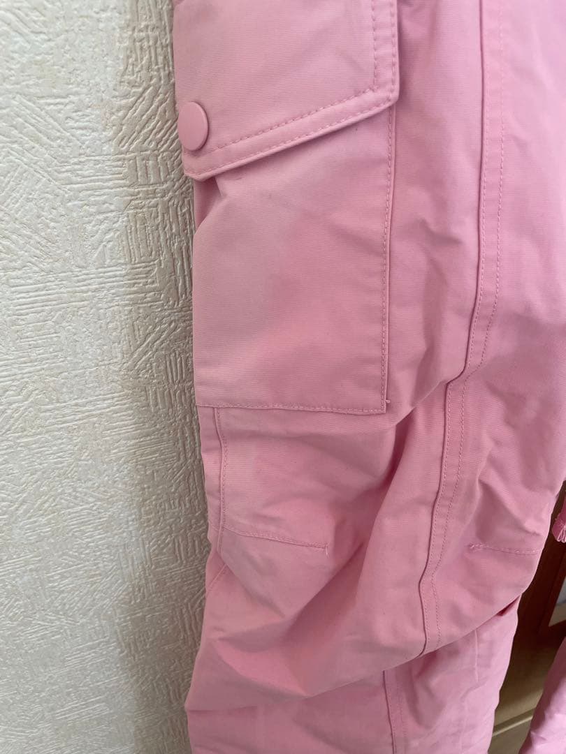 Burton バートン 子ども用 スキーウェア M 上下セット ネイビー/ピンク