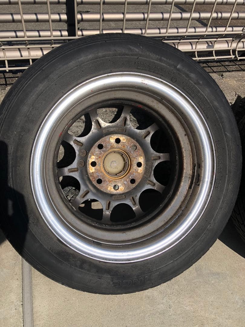 ☆旧車☆希少☆美品HART ホイール SPRINT HART 13インチ　5j