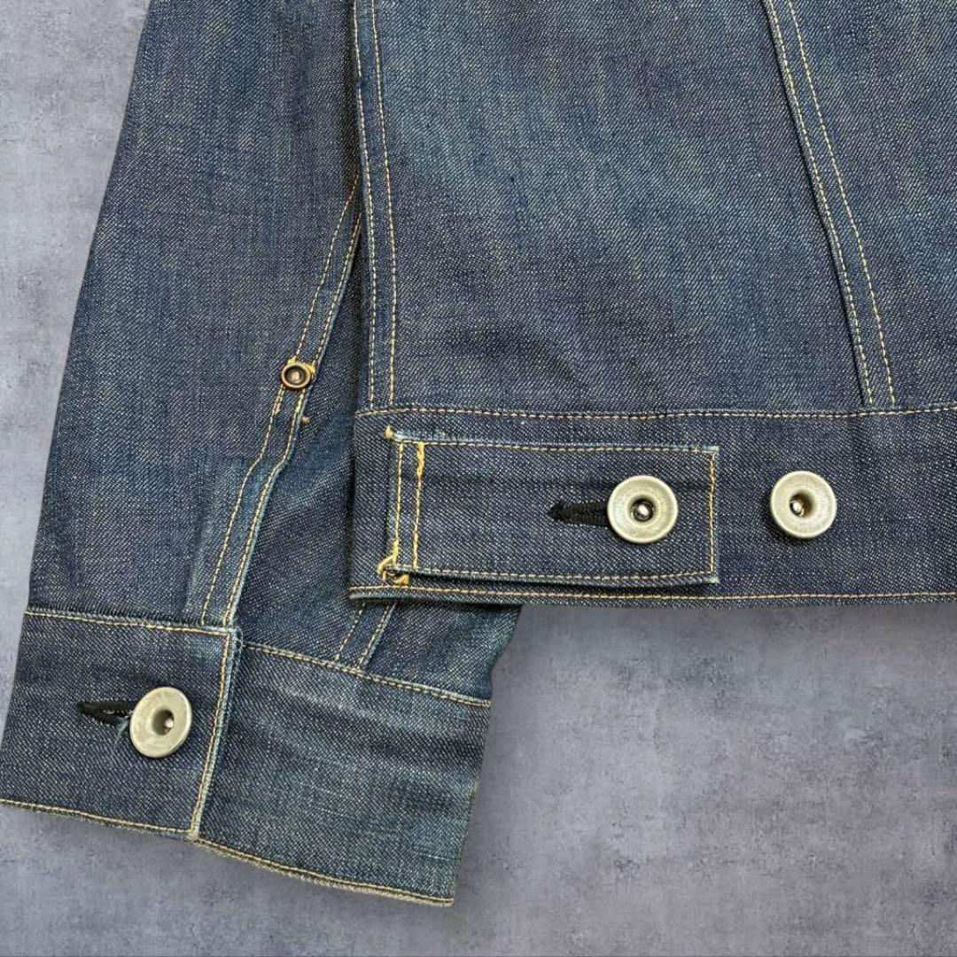 美品 BELAFONTE カバーオール デニムジャケット ワッペンロゴ 月桂樹