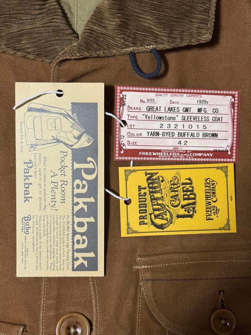 [*]様 freewheelers フリーホイーラーズ ベスト