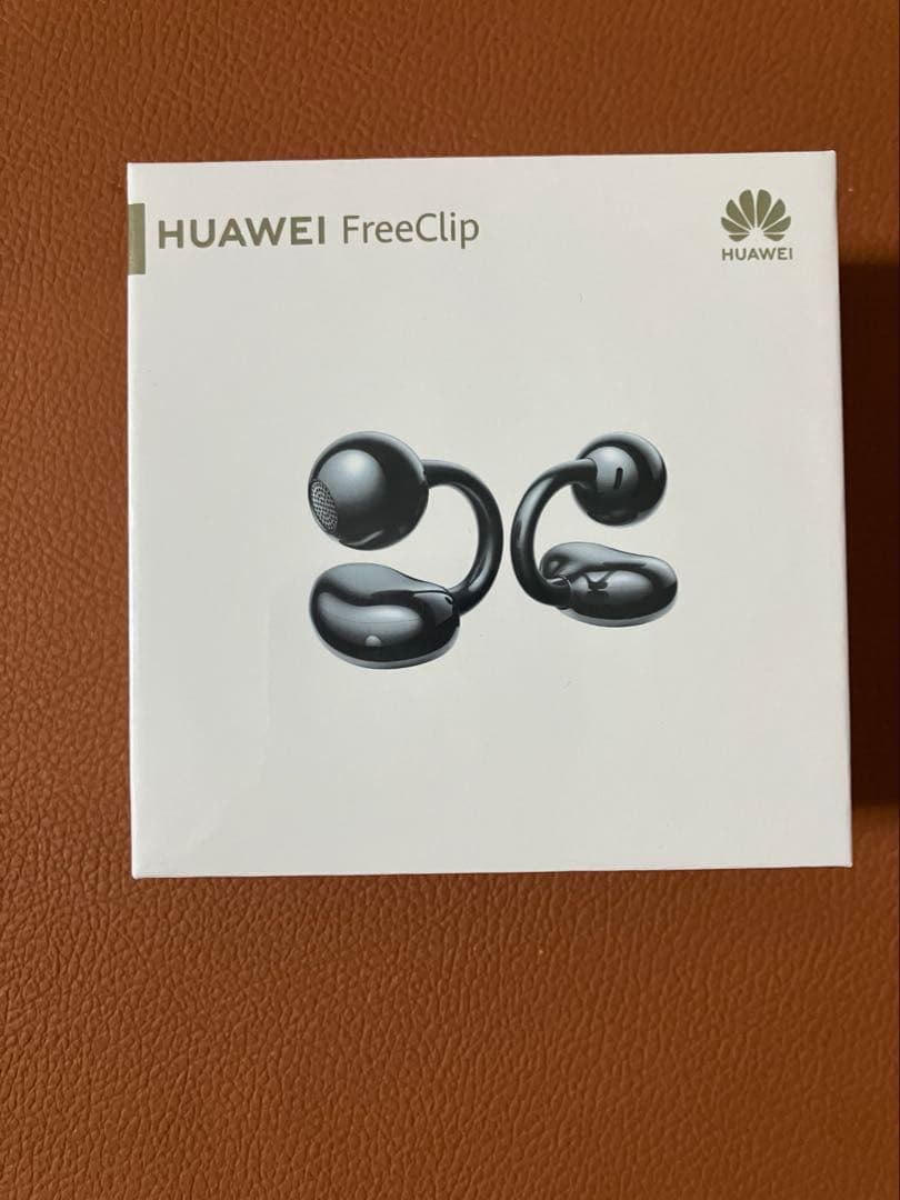 新品未使用　HUAWEI FreeClip ブラック