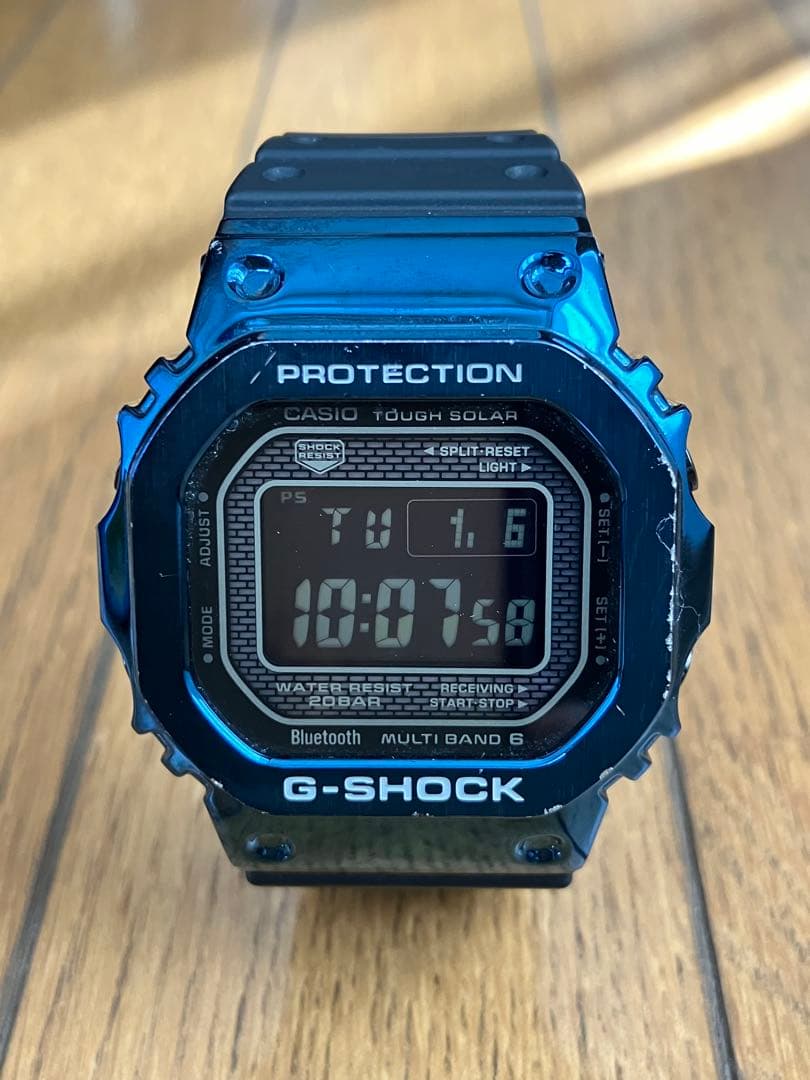 希少・生産終了品⭐︎G-SHOCK GMW-B5000 メタリックブルー