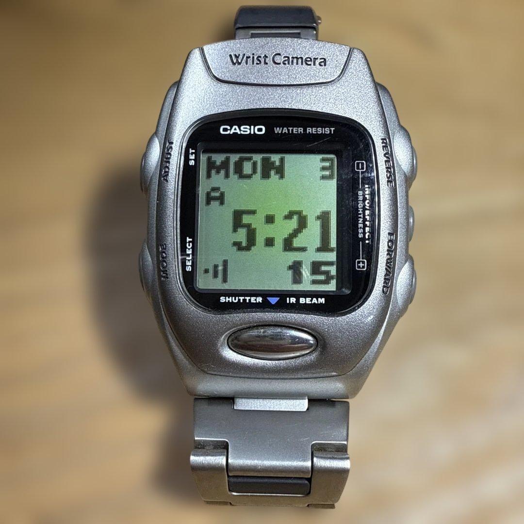 CASIO WQV-2 Wrist Camera デジタル腕時計　リストカメラ