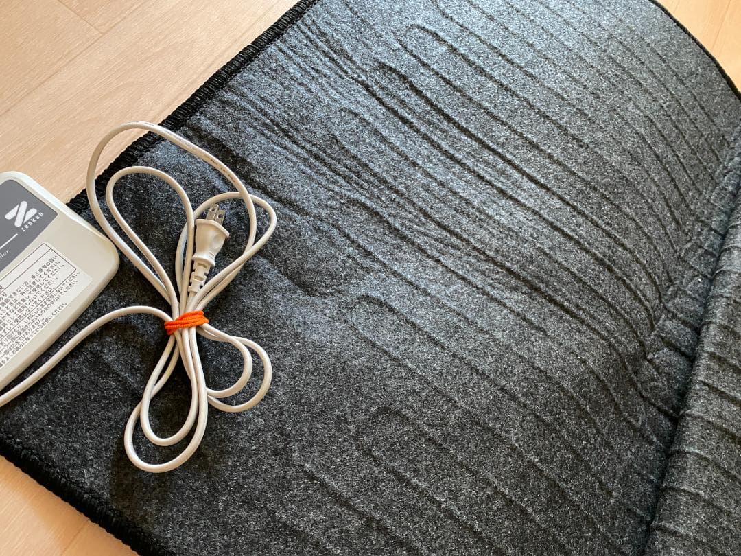 【取り扱い説明書付】 ゼンケン　電磁波99%カット　電気ホットカーペット