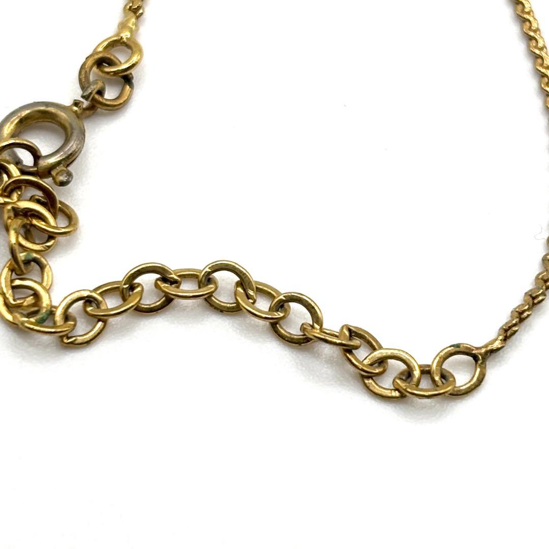 Christian Dior ネックレス CD ラインストーン ヴィンテージ