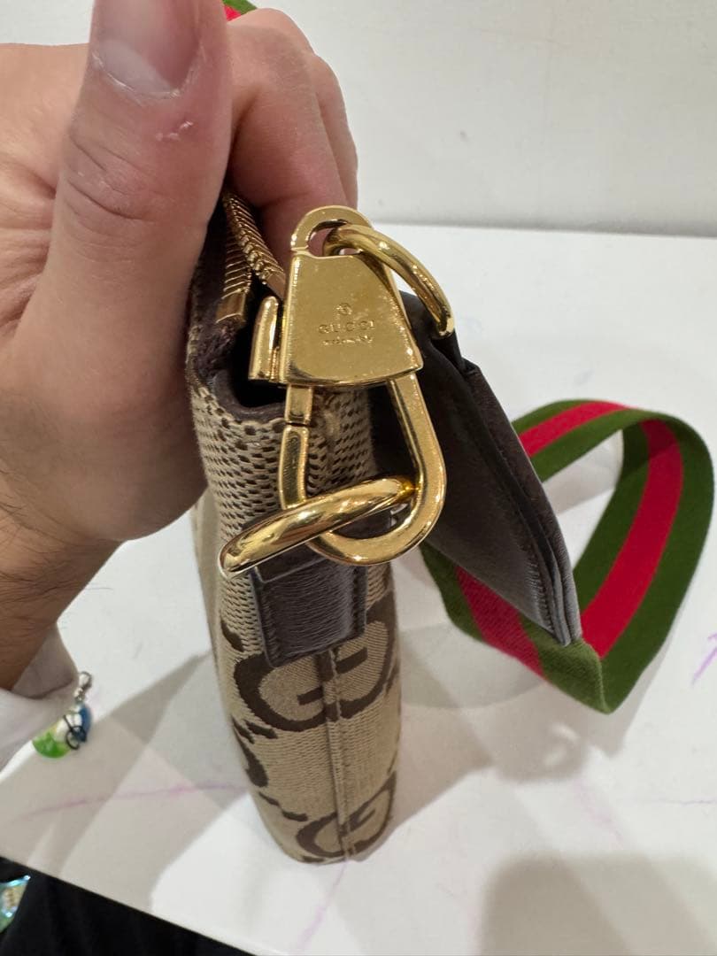 GUCCI ジャンボGG メッセンジャーバッグ