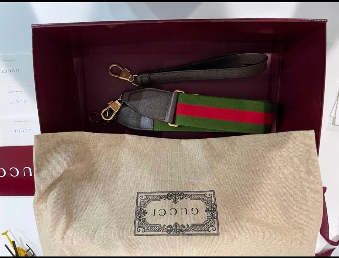 GUCCI ジャンボGG メッセンジャーバッグ