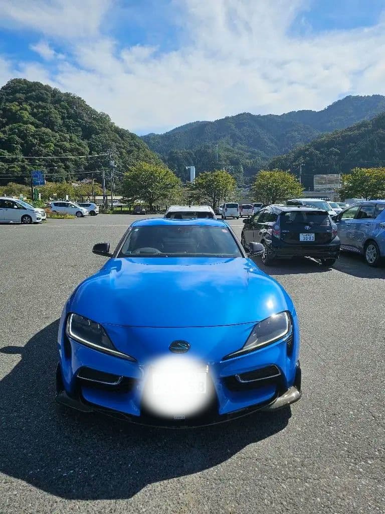 WB様 GRスープラ Horizon blue 純正 ボンネット