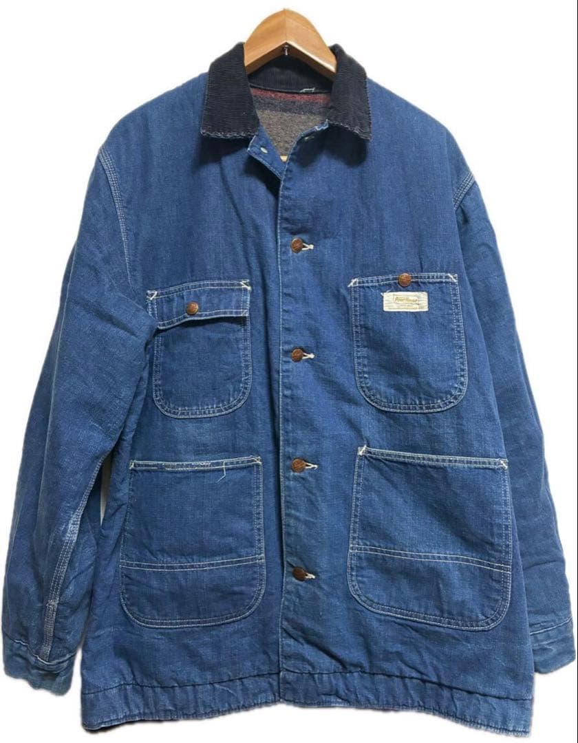 50s 60s ビンテージカバーオール 雰囲気抜群 パワーハウス ブランケット