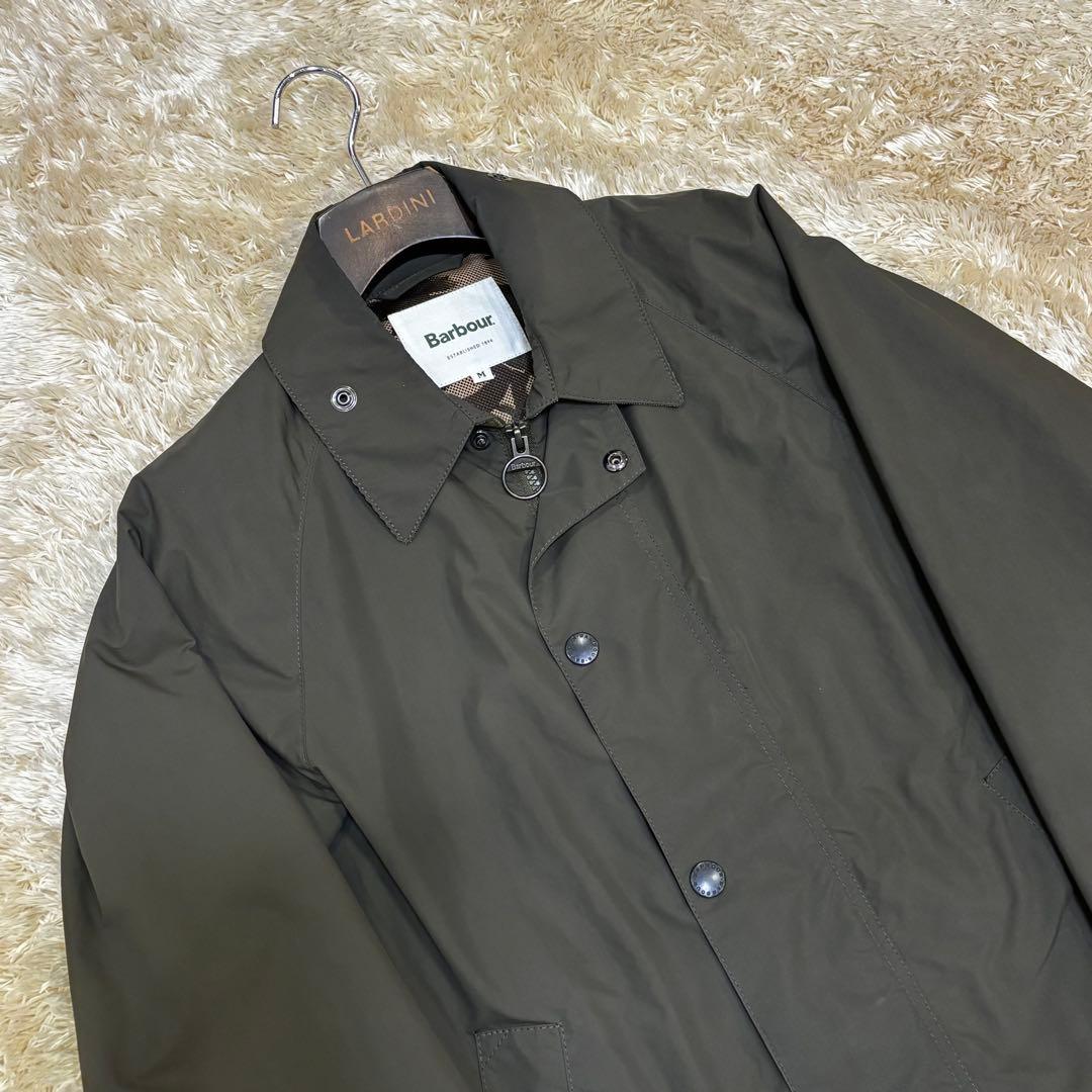 【良品】Barbour NEW TRANSPORT JACKET カーキ M