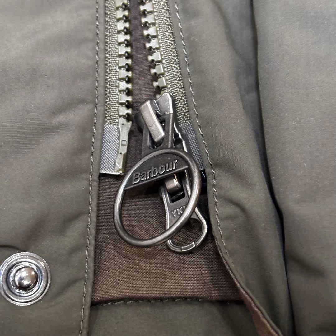 【良品】Barbour NEW TRANSPORT JACKET カーキ M