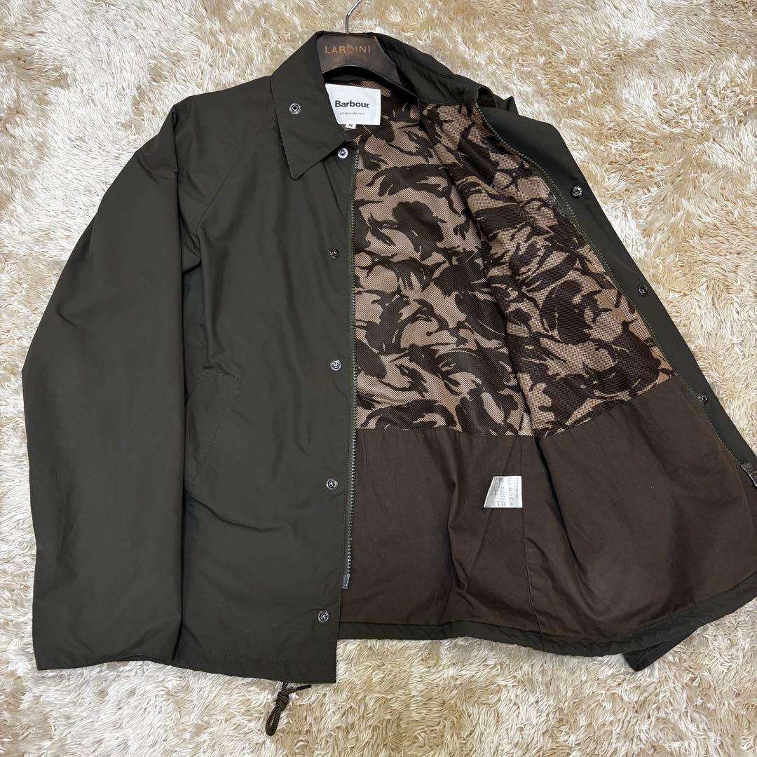 【良品】Barbour NEW TRANSPORT JACKET カーキ M