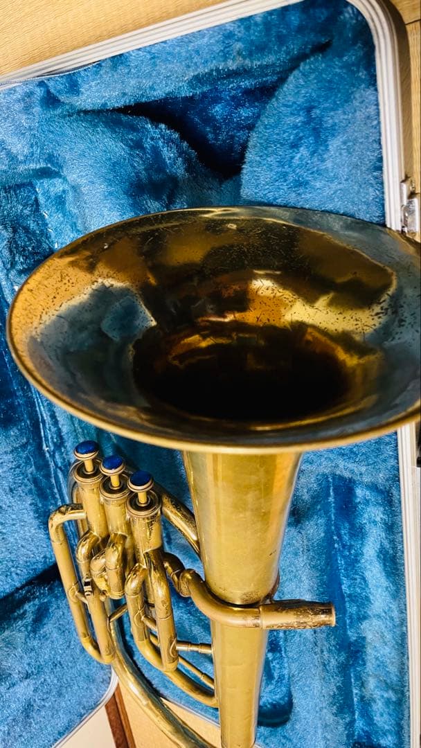 YAMAHA YAH201 アルトホルン 本体 ハードケース付き 現状