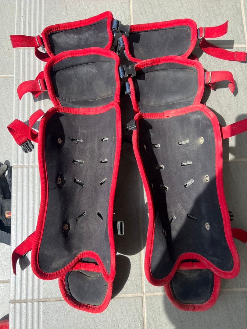 ZETT JSBB キャッチャー用防具 ネイビー/レッド