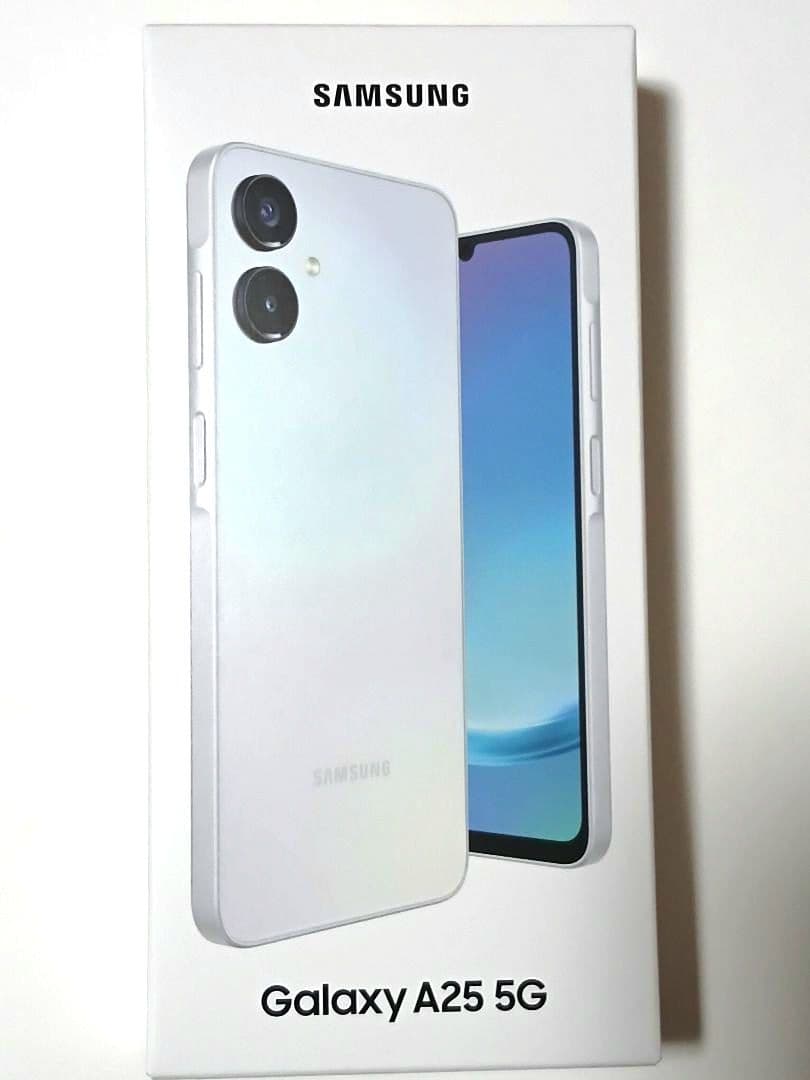Samsung Galaxy A25 5G ライトブルー　新品未使用　シムフリー