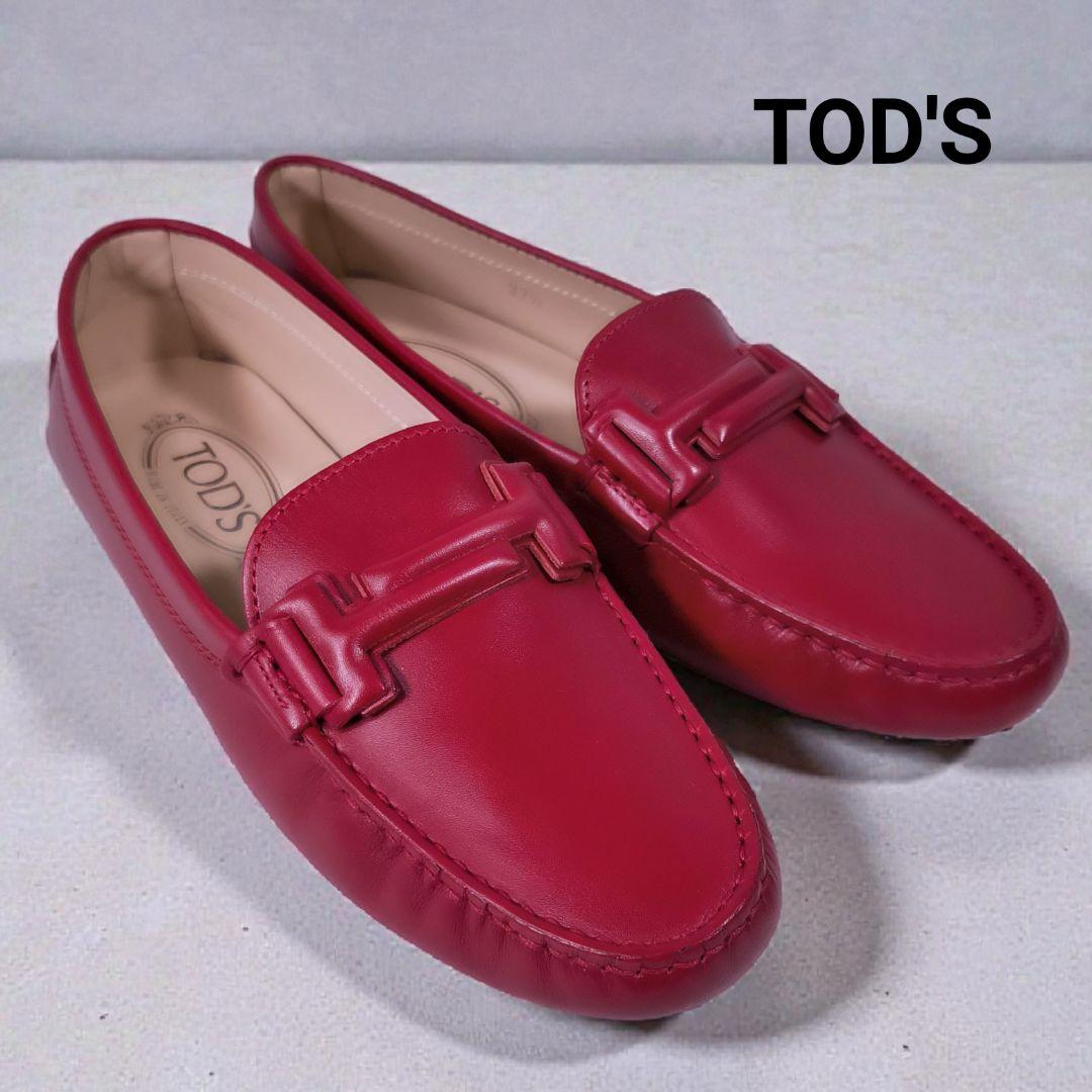 未使用品✨️　TOD'S　トッズ　ダブルT　ローファー　ドライビングシューズ