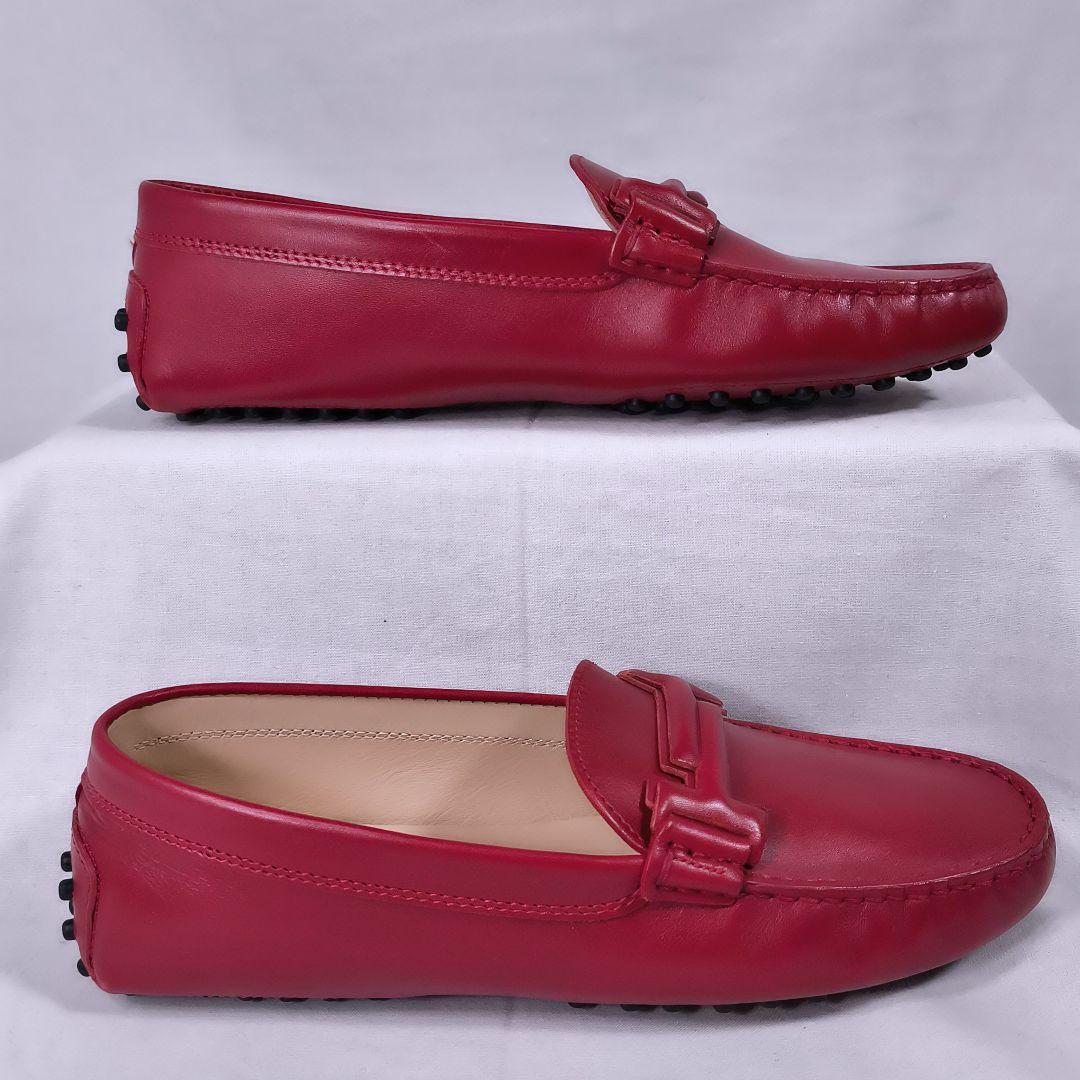 未使用品✨️　TOD'S　トッズ　ダブルT　ローファー　ドライビングシューズ