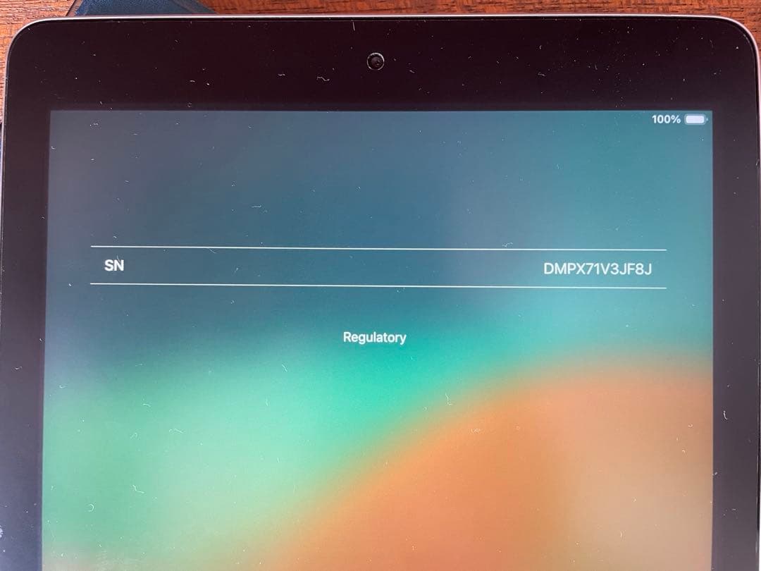 美品 iPad A1893 32GB 第6世代