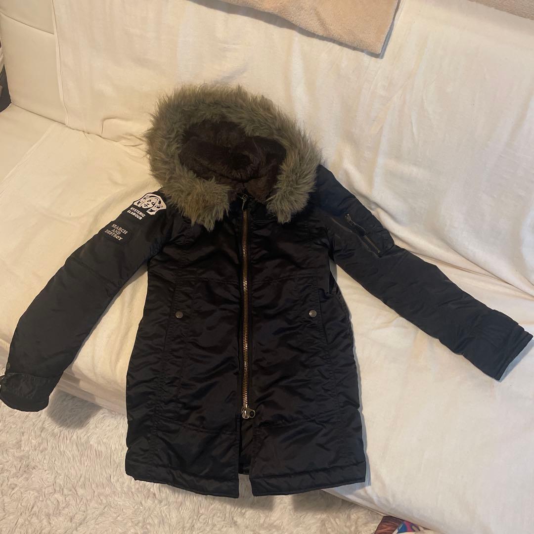 ラストお値下げ！　HYSTERIC GLAMOUR ブラックモッズコート